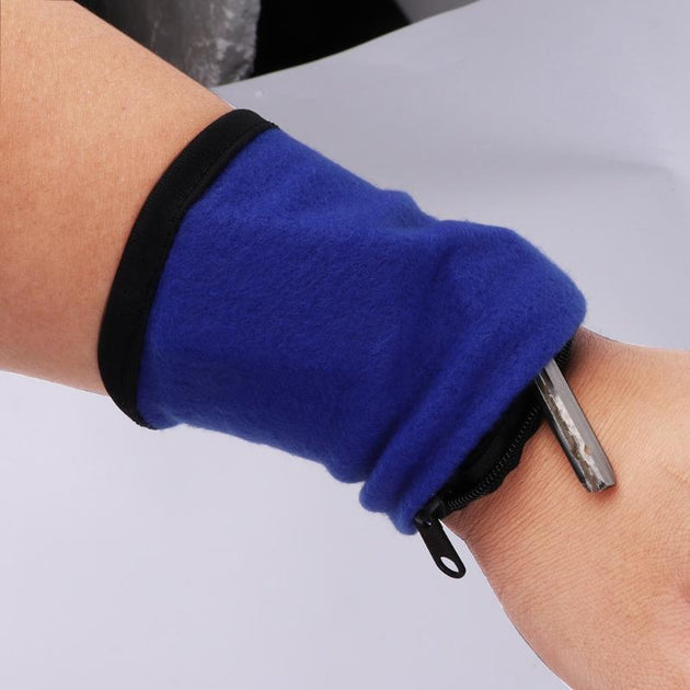 FitWrist wrist wallet (2pcs ) - Indigo-Temple