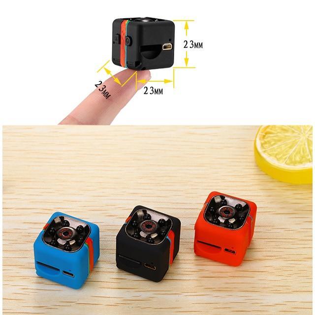Full-HD Mini Spy Camera with Motion Detection - Indigo-Temple