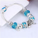 Women's Decorative Bead and Charm Bracelet - Indigo-Temple