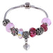 Women's Decorative Bead and Charm Bracelet - Indigo-Temple