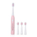 Electric Toothbrush With 3 Brush Heads - Indigo-Temple