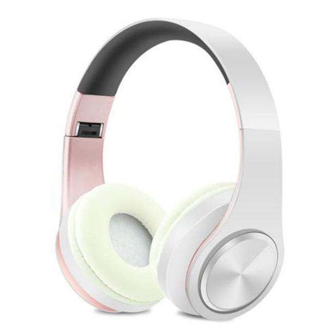 B33 Bluetooth Headphones With Memory-Foam Earmuffs - Indigo-Temple