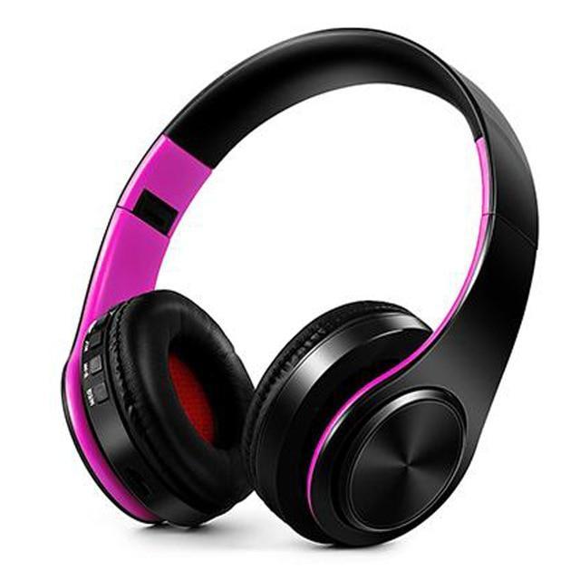 B33 Bluetooth Headphones With Memory-Foam Earmuffs - Indigo-Temple