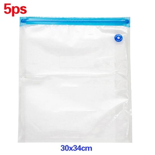 AlwaysFresh™ Vacuum Sealed bags & Pump set - Indigo-Temple