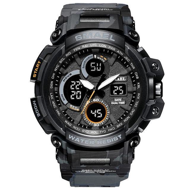 ZR - 670 SMAEL™ Lagoon Edition Waterproof & Shockproof Tactical Watches - Indigo-Temple