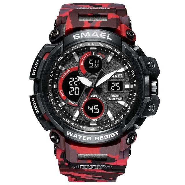 ZR - 670 SMAEL™ Lagoon Edition Waterproof & Shockproof Tactical Watches - Indigo-Temple