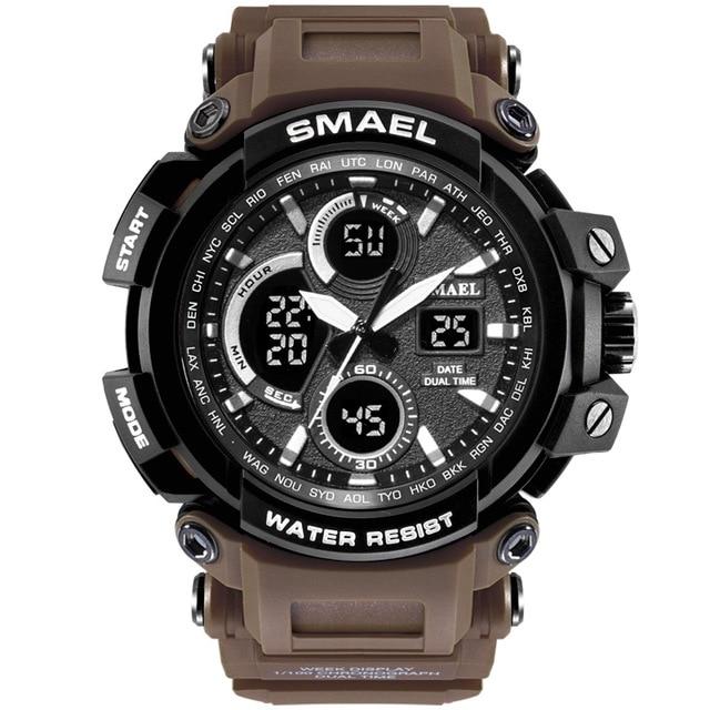 ZR - 670 SMAEL™ Lagoon Edition Waterproof & Shockproof Tactical Watches - Indigo-Temple