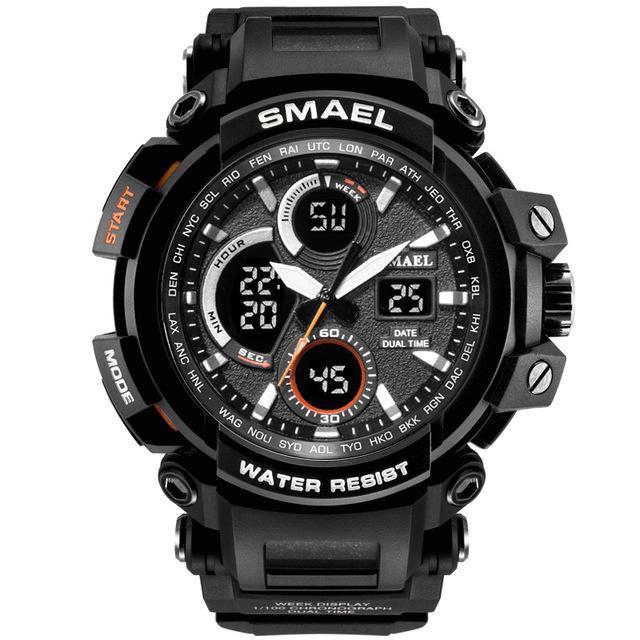 ZR - 670 SMAEL™ Lagoon Edition Waterproof & Shockproof Tactical Watches - Indigo-Temple