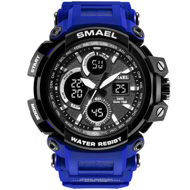 ZR - 670 SMAEL™ Lagoon Edition Waterproof & Shockproof Tactical Watches - Indigo-Temple