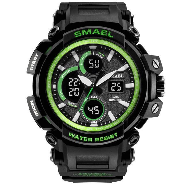 ZR - 670 SMAEL™ Lagoon Edition Waterproof & Shockproof Tactical Watches - Indigo-Temple