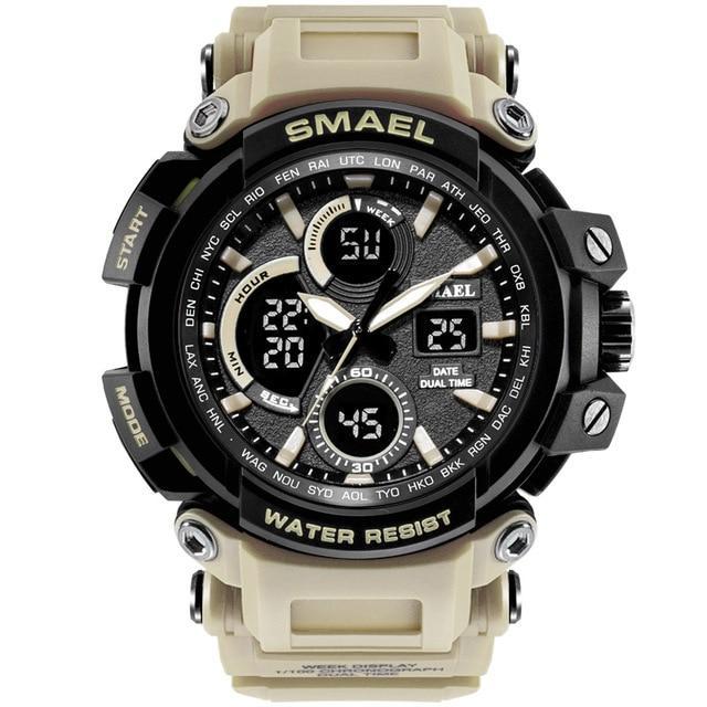 ZR - 670 SMAEL™ Lagoon Edition Waterproof & Shockproof Tactical Watches - Indigo-Temple