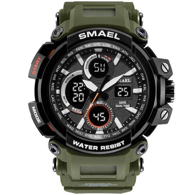ZR - 670 SMAEL™ Lagoon Edition Waterproof & Shockproof Tactical Watches - Indigo-Temple