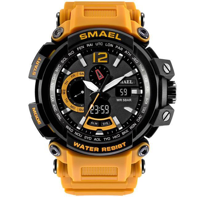 XI - 330 SMAEL™ Waterproof & Shockproof  Tactical Watch - Indigo-Temple