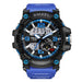 LAND GUARDIAN - SMAEL™ Waterproof & Shockproof Military watch - Indigo-Temple