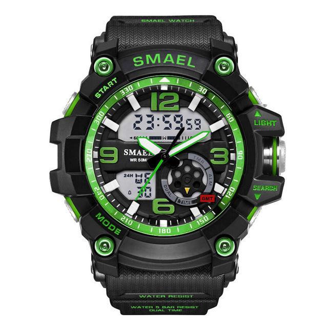 LAND GUARDIAN - SMAEL™ Waterproof & Shockproof Military watch - Indigo-Temple
