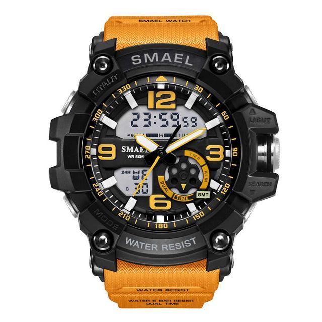 LAND GUARDIAN - SMAEL™ Waterproof & Shockproof Military watch - Indigo-Temple