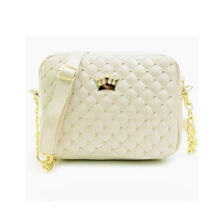 GoldCrown™ Studded Leather Purse - Indigo-Temple