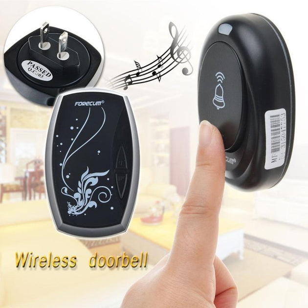 Smart Home Wireless & Waterproof Musical Doorbell - Indigo-Temple