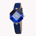 Glamorous Geometric Gem-Cut Women's Watch - Indigo-Temple