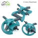 360° Auto-Rotating Adjustable Lawn Sprinkler - Indigo-Temple