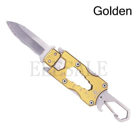 Paracord Survival knife  Bracelet - Indigo-Temple