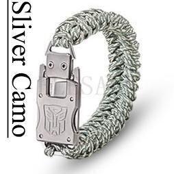 Paracord Survival knife  Bracelet - Indigo-Temple