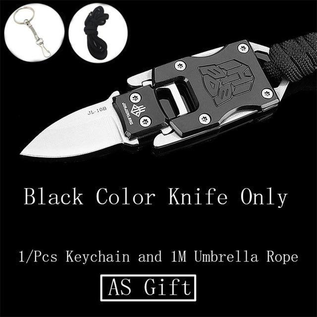 Paracord Survival knife  Bracelet - Indigo-Temple