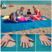 SAND-FREE Dual-Layer Beach Blanket - Indigo-Temple