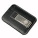 Genuine Leather Wallet with Money-Clip - Indigo-Temple