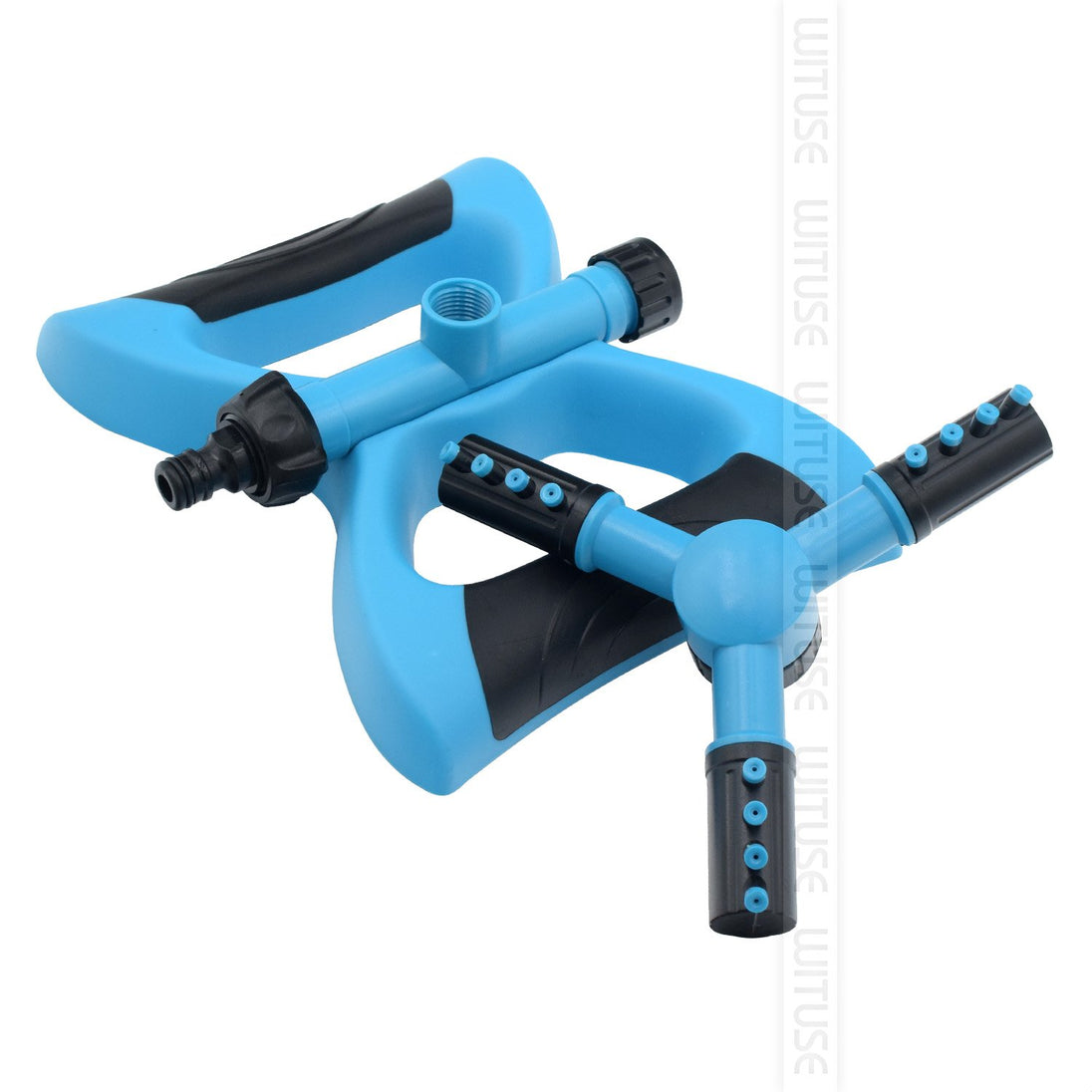 360° Auto-Rotating Adjustable Lawn Sprinkler - Indigo-Temple