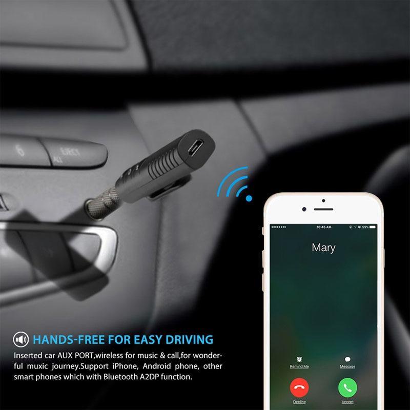 Easy-Connect Portable Bluetooth Audio Receiver - Indigo-Temple