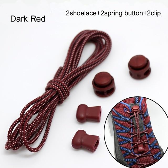 Elastic Locking Shoe Laces (2 sets) - Indigo-Temple