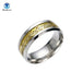 Tribal Dragon 316L Stainless-Steel Ring - Indigo-Temple