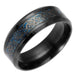Tribal Dragon 316L Stainless-Steel Ring - Indigo-Temple