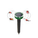 Solar-Powered Ultrasonic Garden Pest Repellent - Indigo-Temple