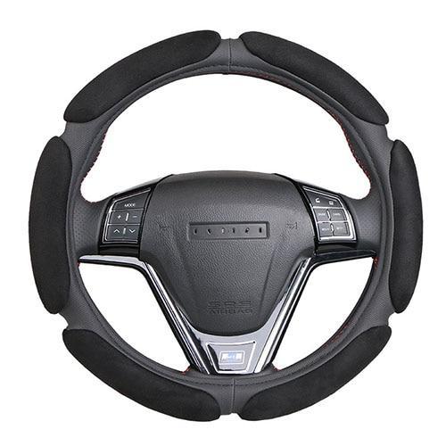 Gripper™- Universal Non-slip 3D Steering Wheel Cover - Indigo-Temple