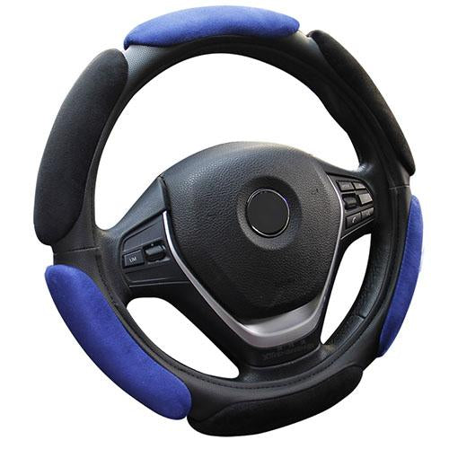 Gripper™- Universal Non-slip 3D Steering Wheel Cover - Indigo-Temple