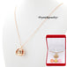 Elegant Angel Wings 6-Photo Locket Necklace - Indigo-Temple