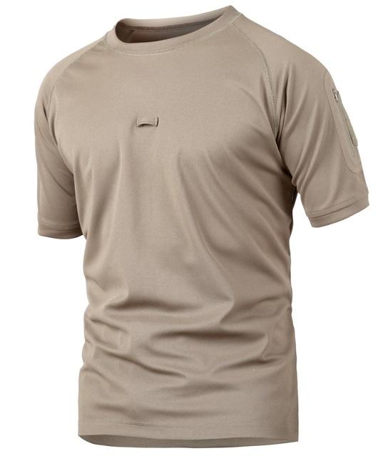 Summer Army  Breathable Camo Military T-Shirt - Indigo-Temple