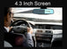 HD Mirror Cam - 1080P With 4.3" Digital Screen Car DVR - Indigo-Temple