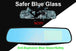 HD Mirror Cam - 1080P With 4.3" Digital Screen Car DVR - Indigo-Temple