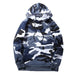 Men's TACTICAL Military Style Hoodie Sweatshirts - Indigo-Temple