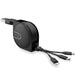 Universal Smart Device Three Way Plug & phone holder - Indigo-Temple