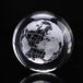 3D Laser-Engraved Decorative Crystal Globe - Indigo-Temple