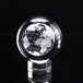 3D Laser-Engraved Decorative Crystal Globe - Indigo-Temple