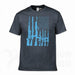 Second Amendment US Flag T-Shirt - Indigo-Temple