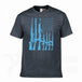 Second Amendment US Flag T-Shirt - Indigo-Temple