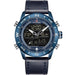 NAVIFORCE Jupiter™ Tactical Water Resistant Analog & Digital Hand Watch - Indigo-Temple