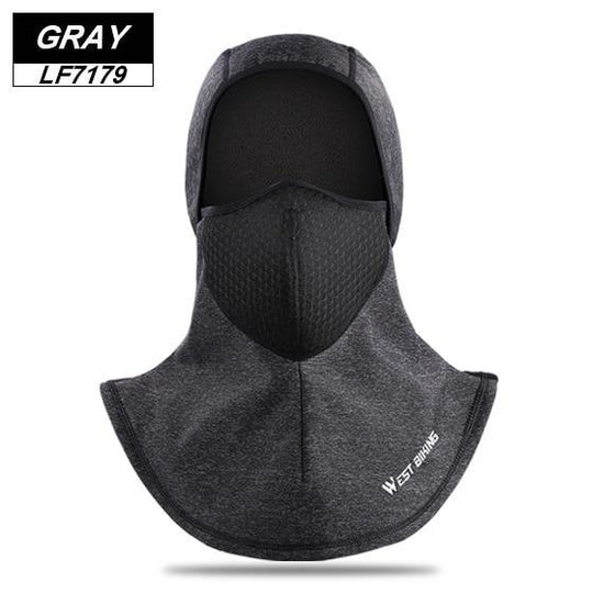 Windproof Thermal Face Cover Balaclavas - Indigo-Temple