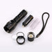 CREE XM-L2 Tactical LED Flashlight 4000 LM Zoomable - Indigo-Temple